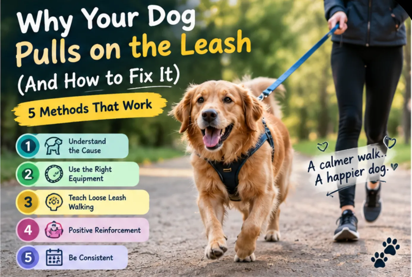 Why Your Dog Pulls on the Leash (And How to Fix It: 5 Methods That Work)